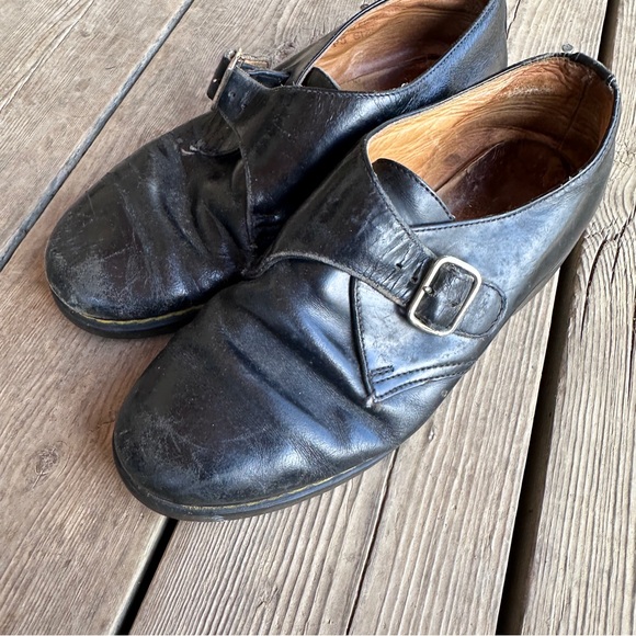 Doc Martens Vintage Monk Strap Oxford Shoes - Picture 2 of 11